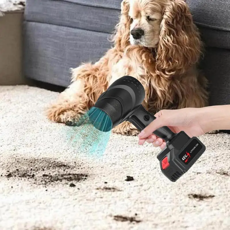 Cordless Leaf Blower Snow Blower for Patio Cleaning Cordless Leaf Blower with Battery Lightweight Leaf Blower for Lawn Care 4