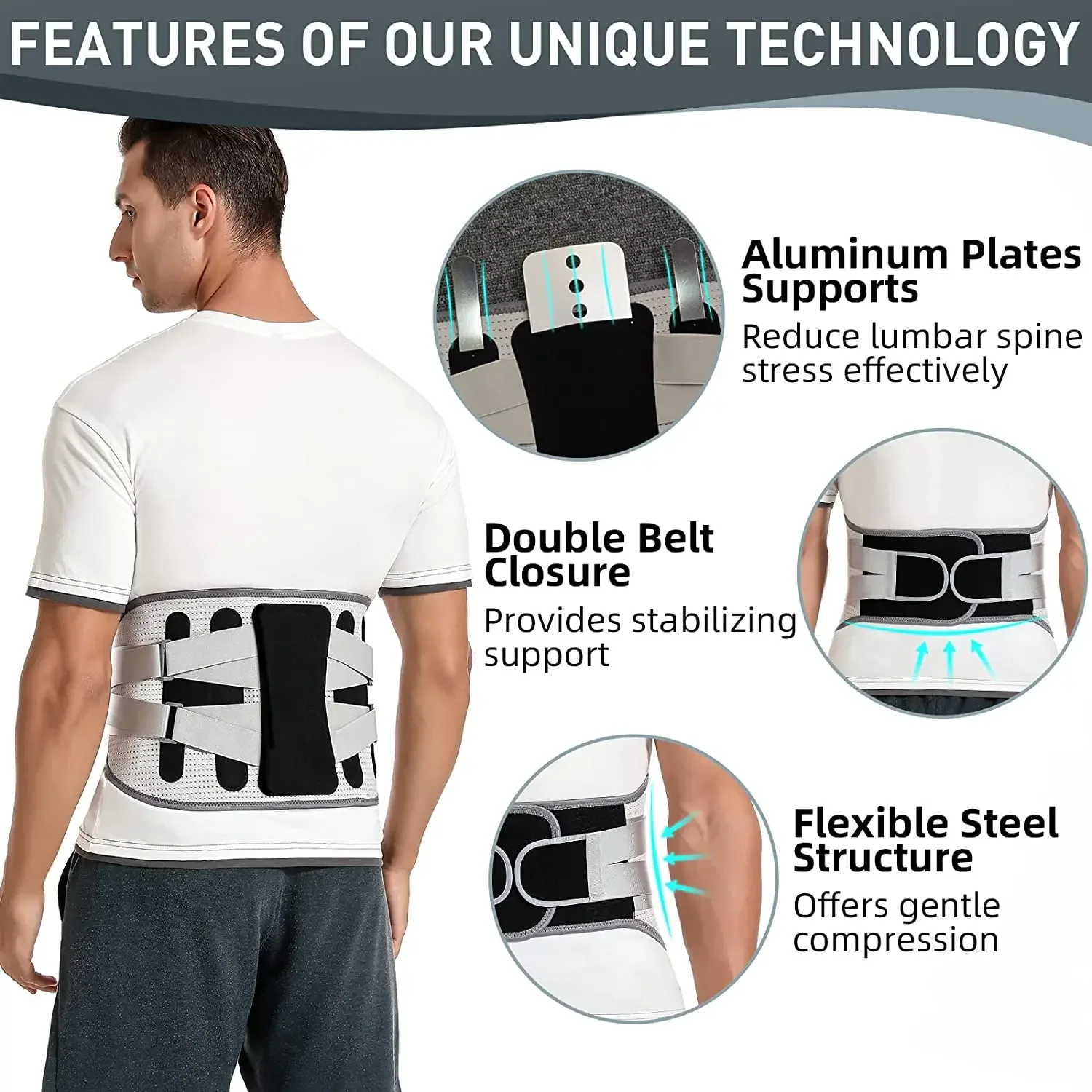 Lumbar Support Belt Disc Herniation Orthopedic Strain Pain Relief Corset For Back Posture Spine Decompression Brace BEST SELLERS Lumbar Support Belt Disc Herniation Orthopedic Strain Pain Relief Corset For Back Posture Spine Decompression Brace BEST SELLERS