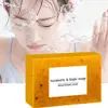 100g Turmeric Hand Made Soap, Lemon Kojic Acid Soap, Shower and Facial Soap  Deep Cleaning For Face Body Skin Care 3
