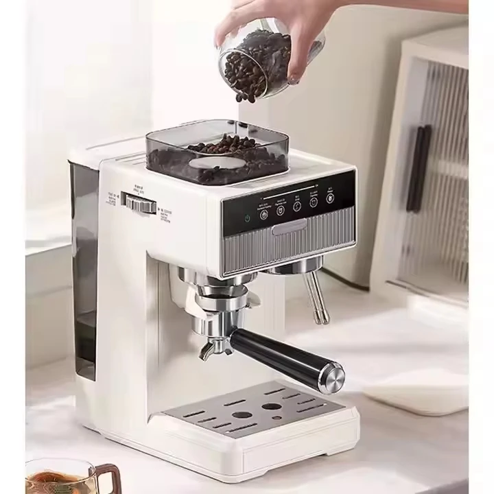 Italian High Quality Stainless Steel Espresso Machine Multifunctional Semi-Automatic Coffee Maker Electric Office Hotel Home GS 3