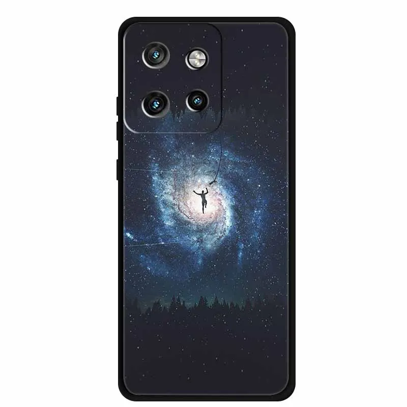 Starry Butterfly Soft Silicone Phone Case - Colorful TPU Cover