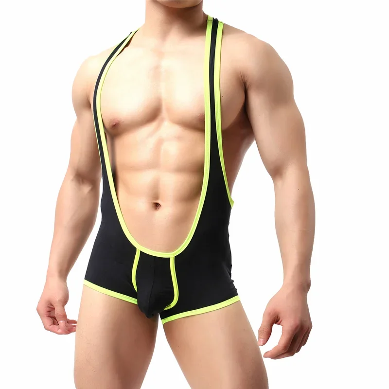 Mens Undershirts Boxers Modal Underwear Wrestling Singlets Leotard Bodysuits Bugle Pouch Bodywear Jumpsuits Sleepwear One-piece