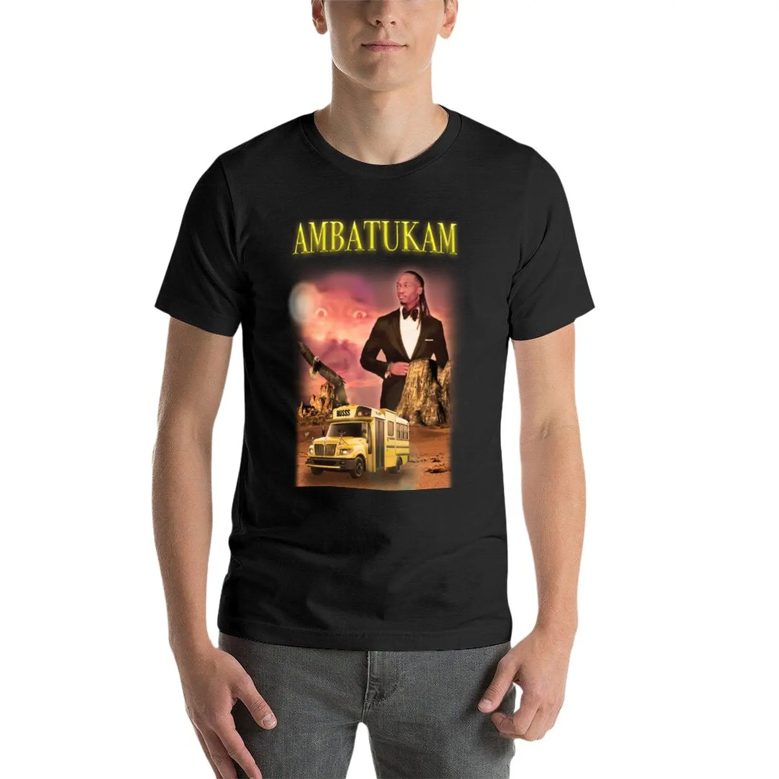 Ambatukam Dreamybull Buss desert Essential T-Shirt by giafontem