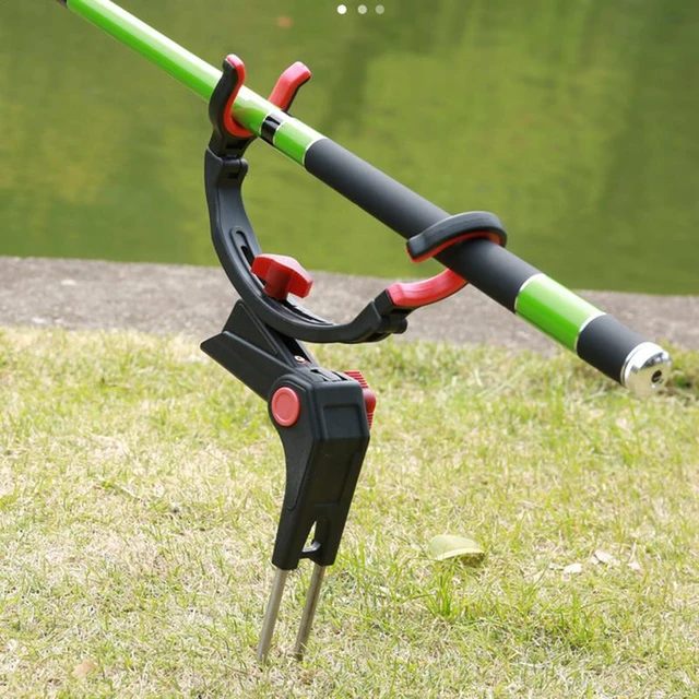 Fishing Rod Holders for Bank Fishing Fishing Rod Self-Locking Turret  Fishing Rod Rack Stand Fish Pole Holder for Beach - AliExpress