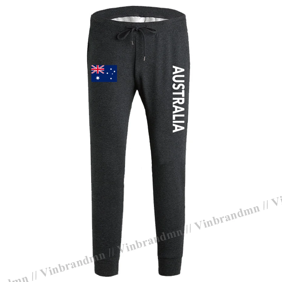 

Commonwealth of Australia mens Sweatpants men's Australia flag workout Sporting pocket sweat 2021 new AUS Australian Long Pants