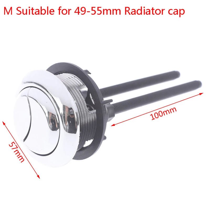 Description Picture 3 of item1Pc Plastic Round Shape Dual Flush Toilet Tank Button  Toilet Push Dual Flush Buttons Bathroom Toilet Hardware