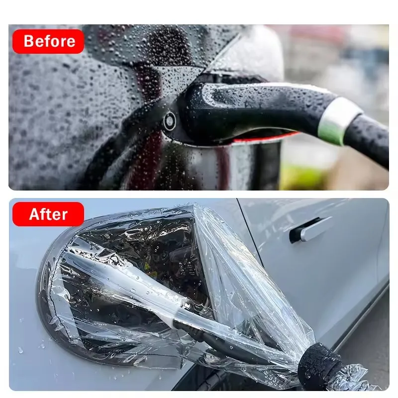 Magnetic Waterproof EV Charger Port Protector for Outdoor Sun and Dust Protection