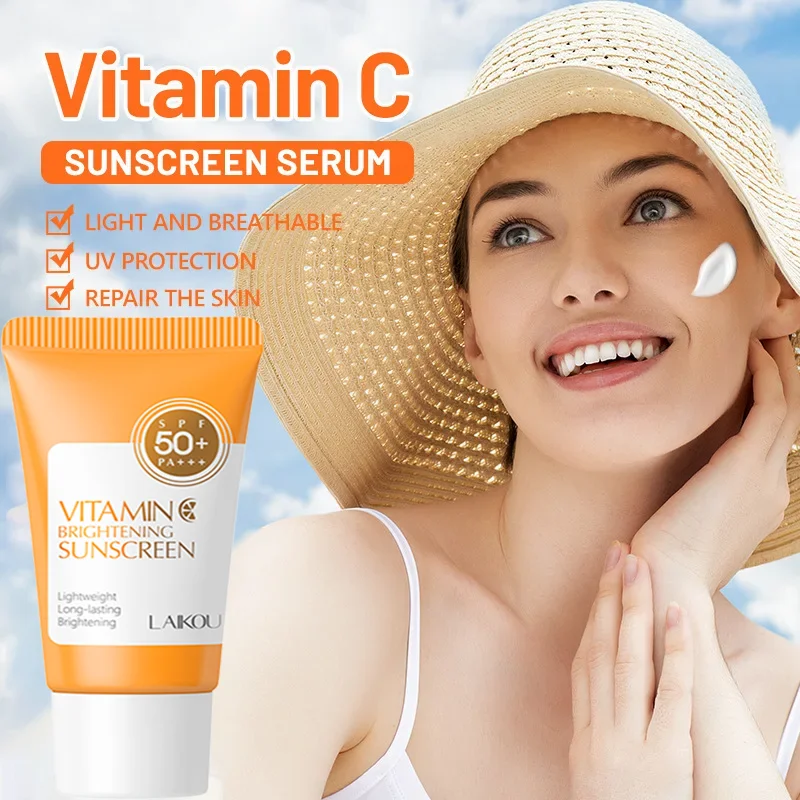 LAIKOU Multiple Protection Sunscreen for Face UV Protector Cream SPF50+ Moisturizer Waterproof 30g