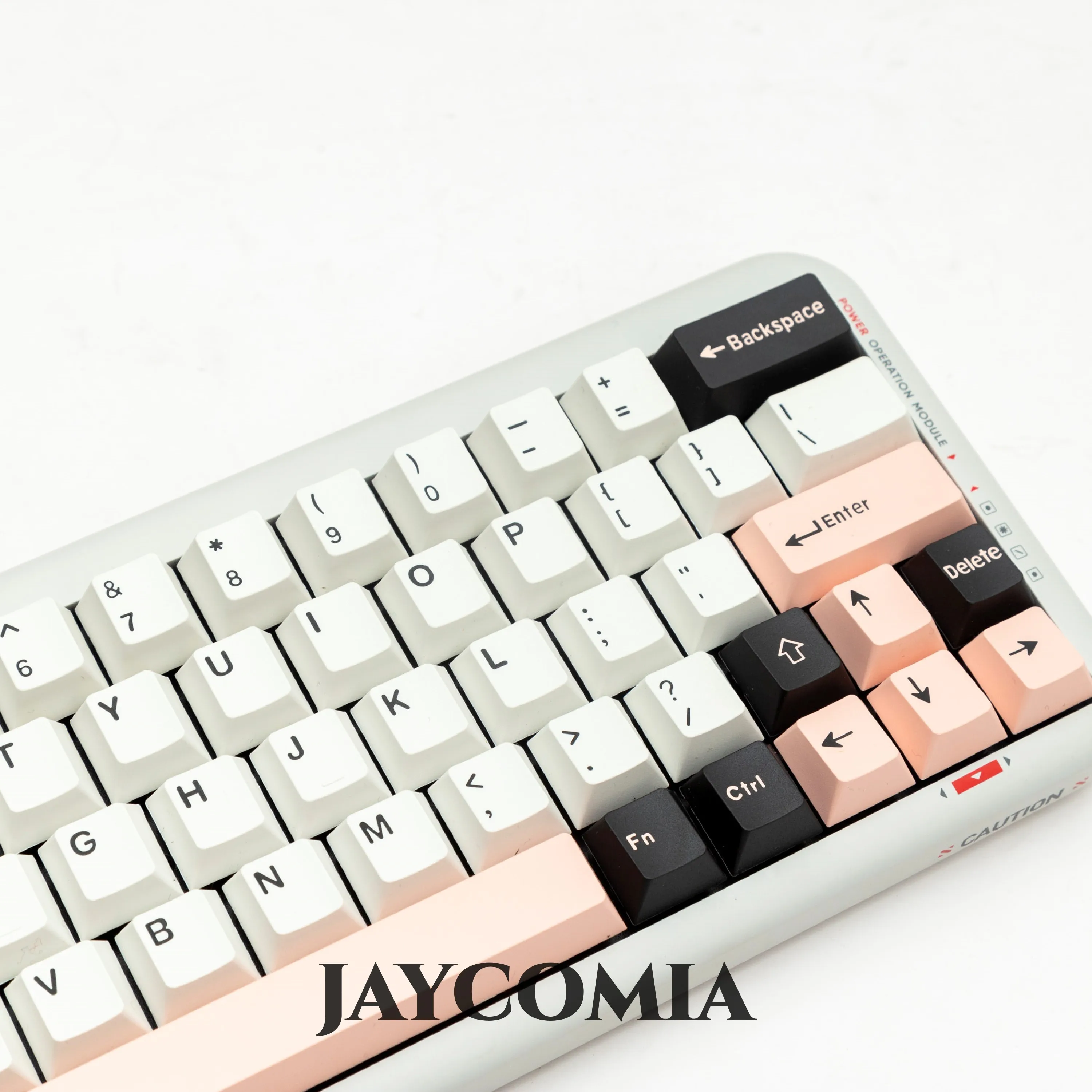 Gmk Olivia-teclado Mecânico para Jogos Pbt Tiro Duplo Perfil Cereja Preto Branco Conjunto de 61 Teclas Interruptores mx 173 Teclas Alice - Imagem 4