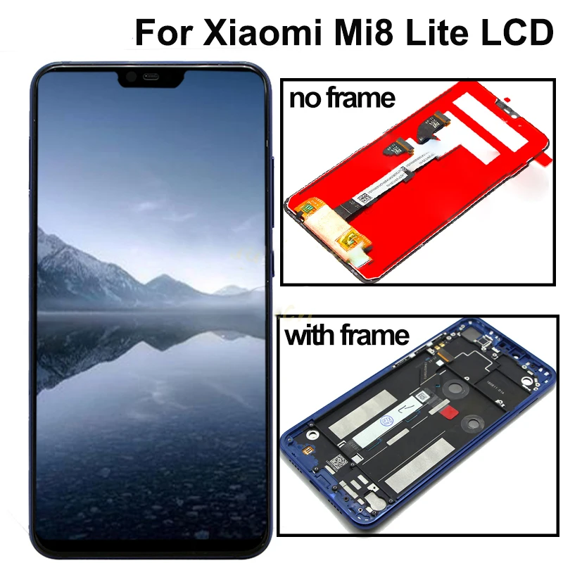 

New 6.26" LCD For XiaoMi Mi8 lite mi8 Youth LCD Display and Touch Screen mi8x mi 8x Digitizer Assembly Replacement xiaomi 8 lite