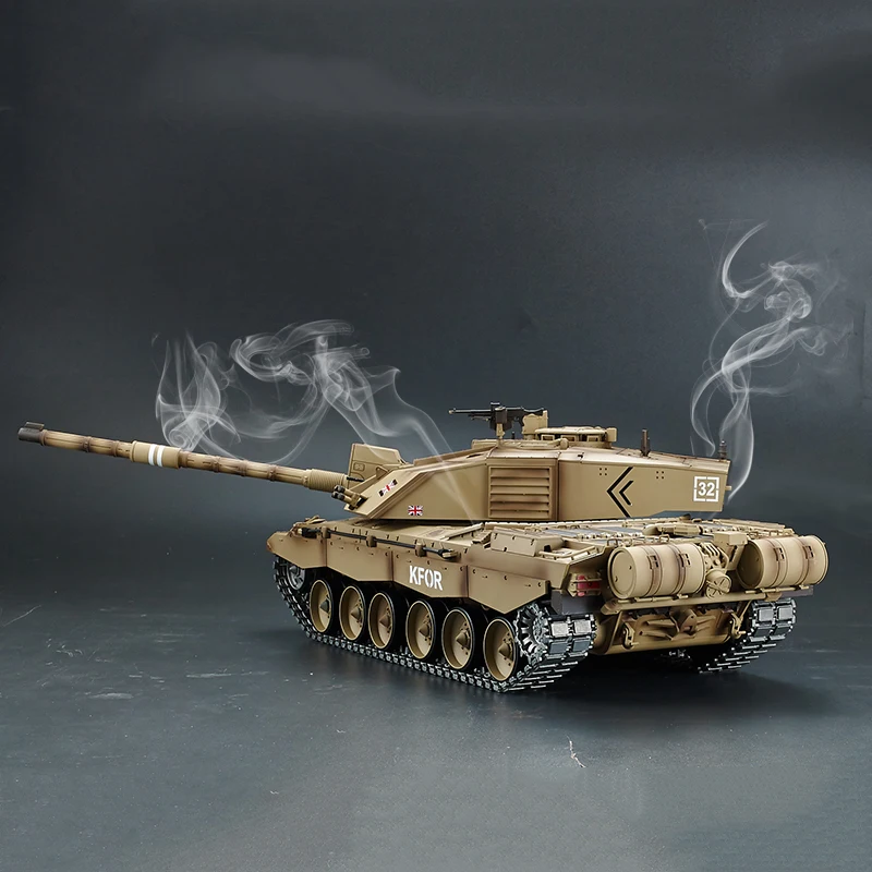 Henglong 3908-1 2.4G Battle Against British Challenger 2 Remote Control Electric Main Battle Tank 1:16 Simulation Model RC Toys 4