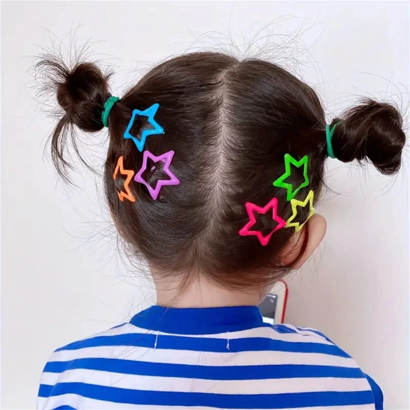20/50 Stück süße Stern-Haarspangen – bezaubernde Kopfbedeckung, Haarschmuck für Babys, ideale Wahl für Geschenke – Detail 7