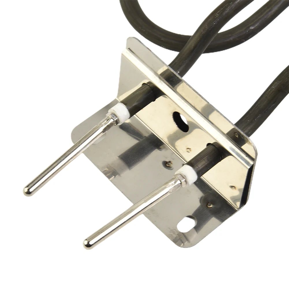 

Top Heat Grill Heating Pipe Heating Element 2200W Durability Easy To Install Metal Material Sliver+black Colour