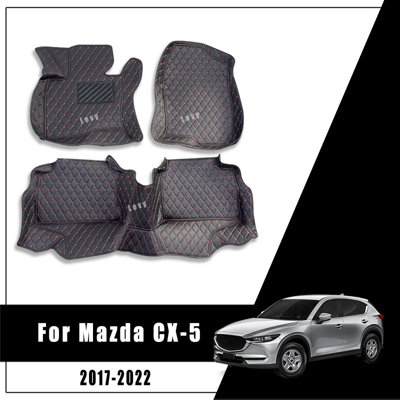 For Mazda Cx5 Cx5 Mk2 2022 2021 2020 2019 2018 2017 Car Floor Mats