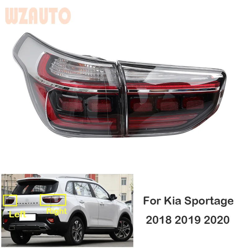 

Rear Tail Light Cover Tail Lamp Housing Brake Stop Indicator Lamp For Kia Sportage 2018 2019 2020