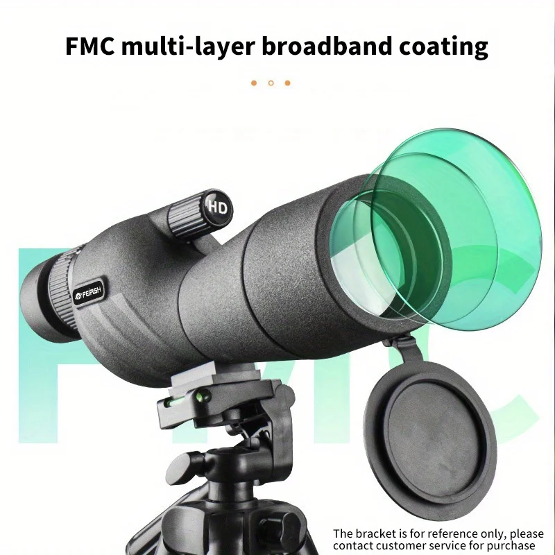 Transparent monocular telescope, variable frequency monocular telescope, suitable for outdoor camping hunting bird watching 4