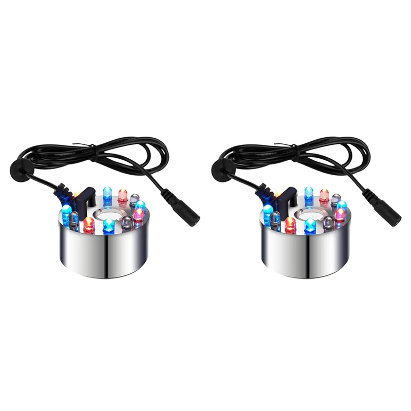 Fish Tank Mist Maker Ultrasonic Fog Maker Humidifier Aquarium Landscape For Halloween/Christmas Party Water Fountain Pond