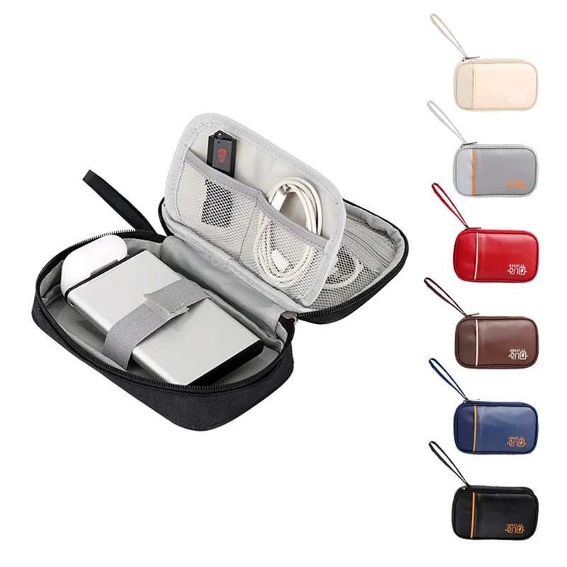 

High Quality Digital Storage Bags Household Necessity Data Cable Organize Case Power Bank Earphone Sundries Arrange Zipper Pack