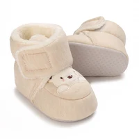 Toddler Soft Sole Boots Non-slip Bottom Winter Warm Cozy Baby Girls Boys Infant Crib Shoes Newborn Thick Cotton Boots Footwear 3