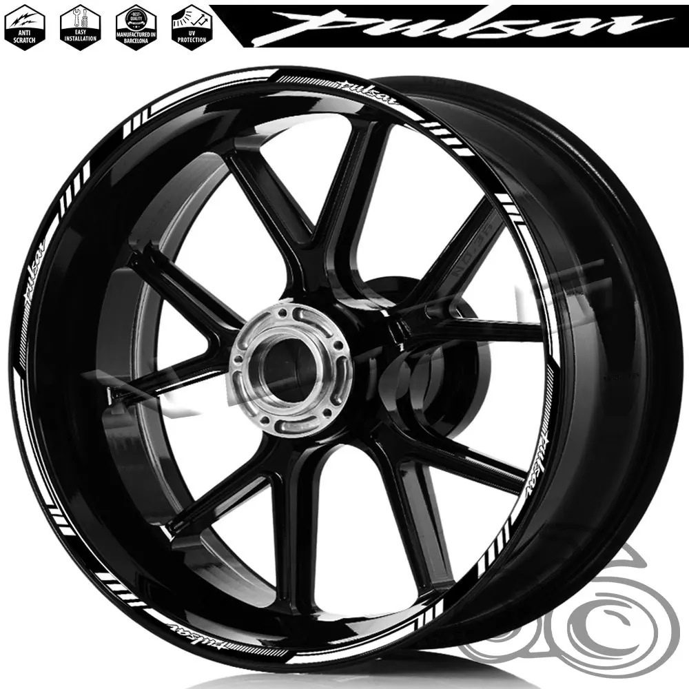 spoke pulsar 150 rear alloy wheel price