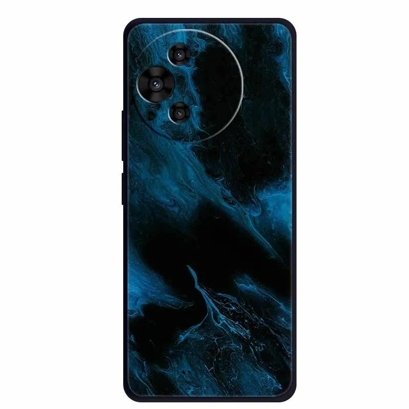 Luxury TPU Soft Silicone Back Cover with Floral and Love Design