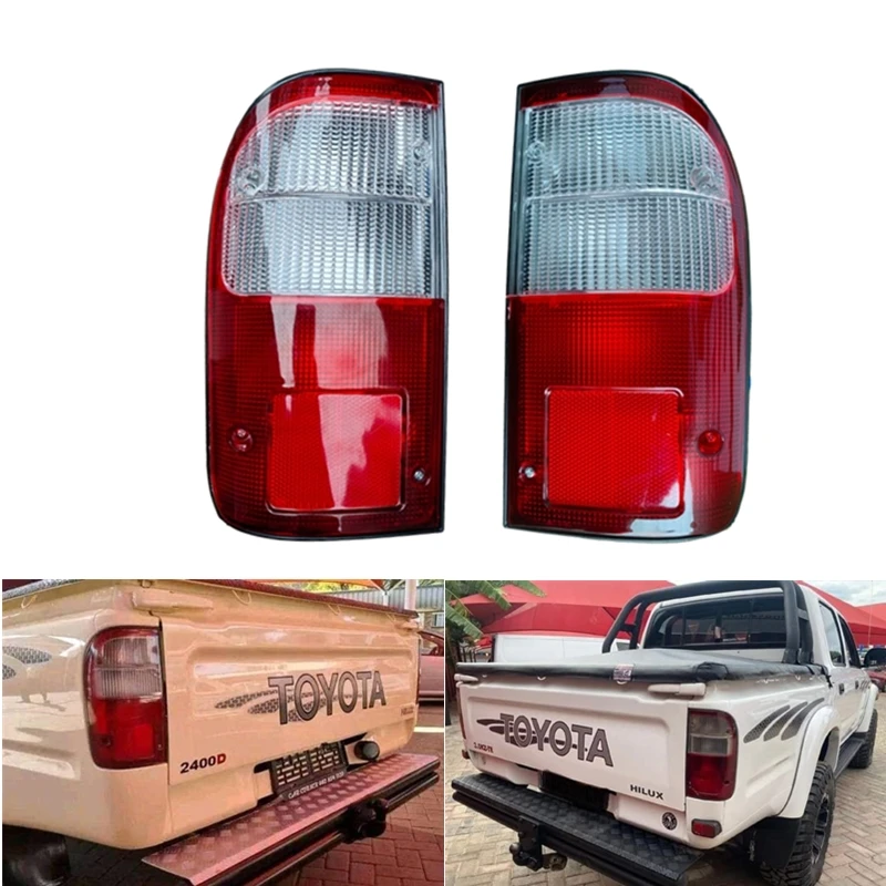 Tail Lights Replacement Lamp Pair Fits Toyota 1998-2001 Hilux