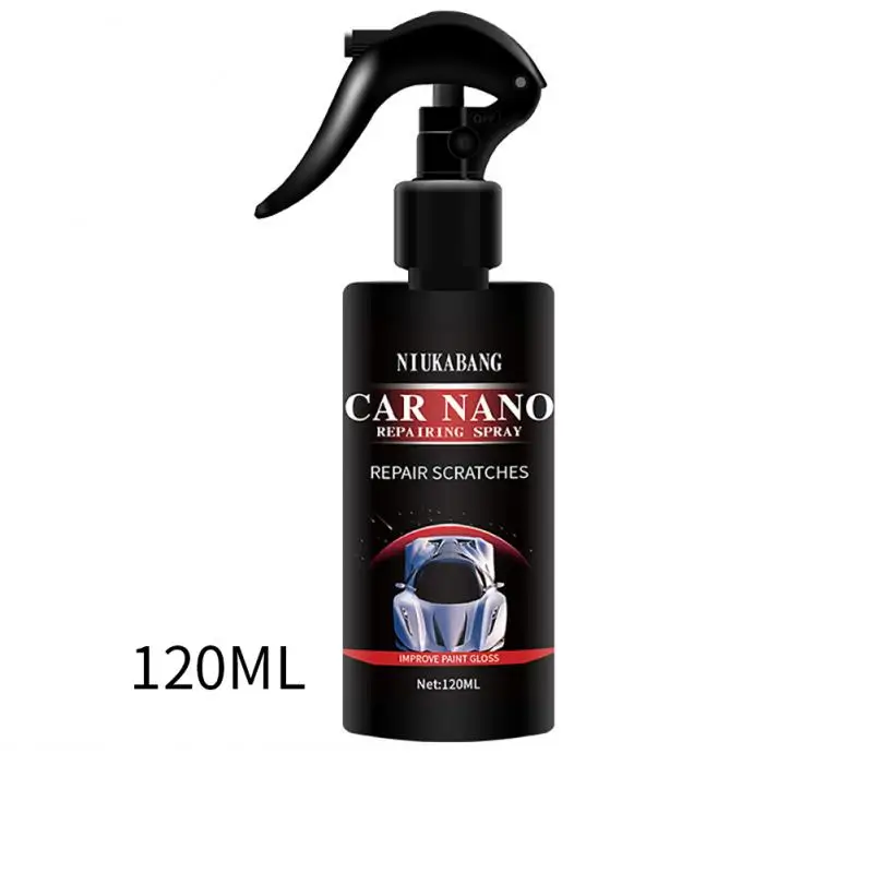 Pulverizador para la eliminación de arañazos en el coche, Spray Nano para  reparación, pulido, revestimiento de cerámica, lavado y mantenimiento,  50/100/120ml - AliExpress