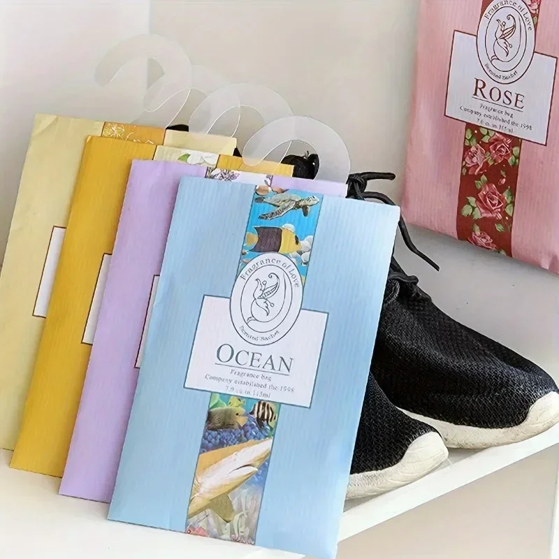 Wardrobe Scented Sachet Odor Removal Scented Bag Household Air Fresheners Apartment Essentials Back To School Gift Supplies 1pc deodorant sachet bags fragrance bags