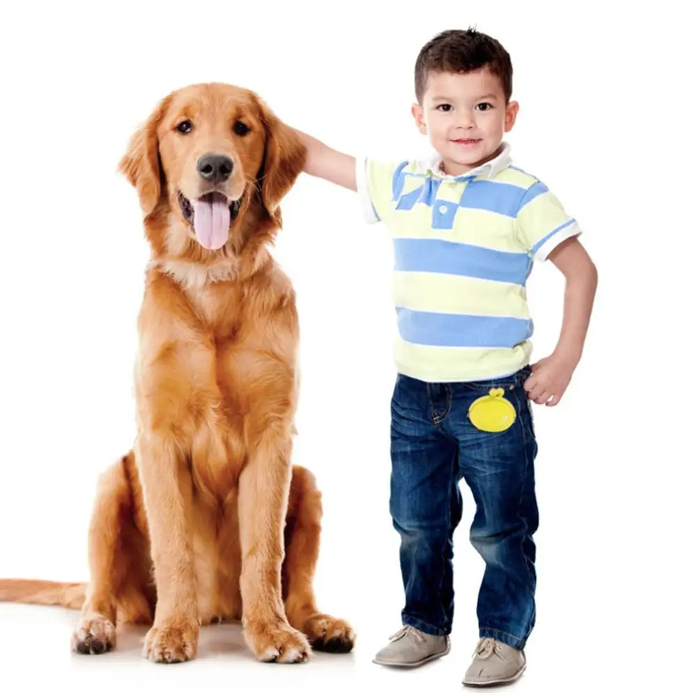Outdoor Pet Dog Food Treat Snacks Bag Silicone Walking Dog Training Food Storage Pockets Waist Storage Hold Pet Travel Product