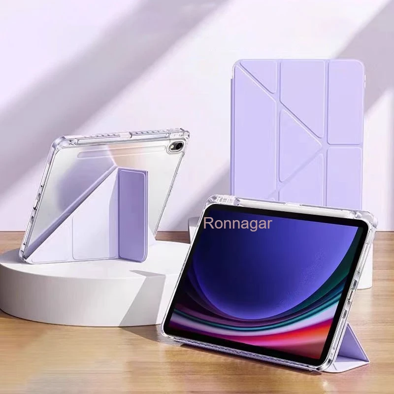 Premium Y Fold Tablet Case - Enhanced Magnetic Closure and Sleek Design
