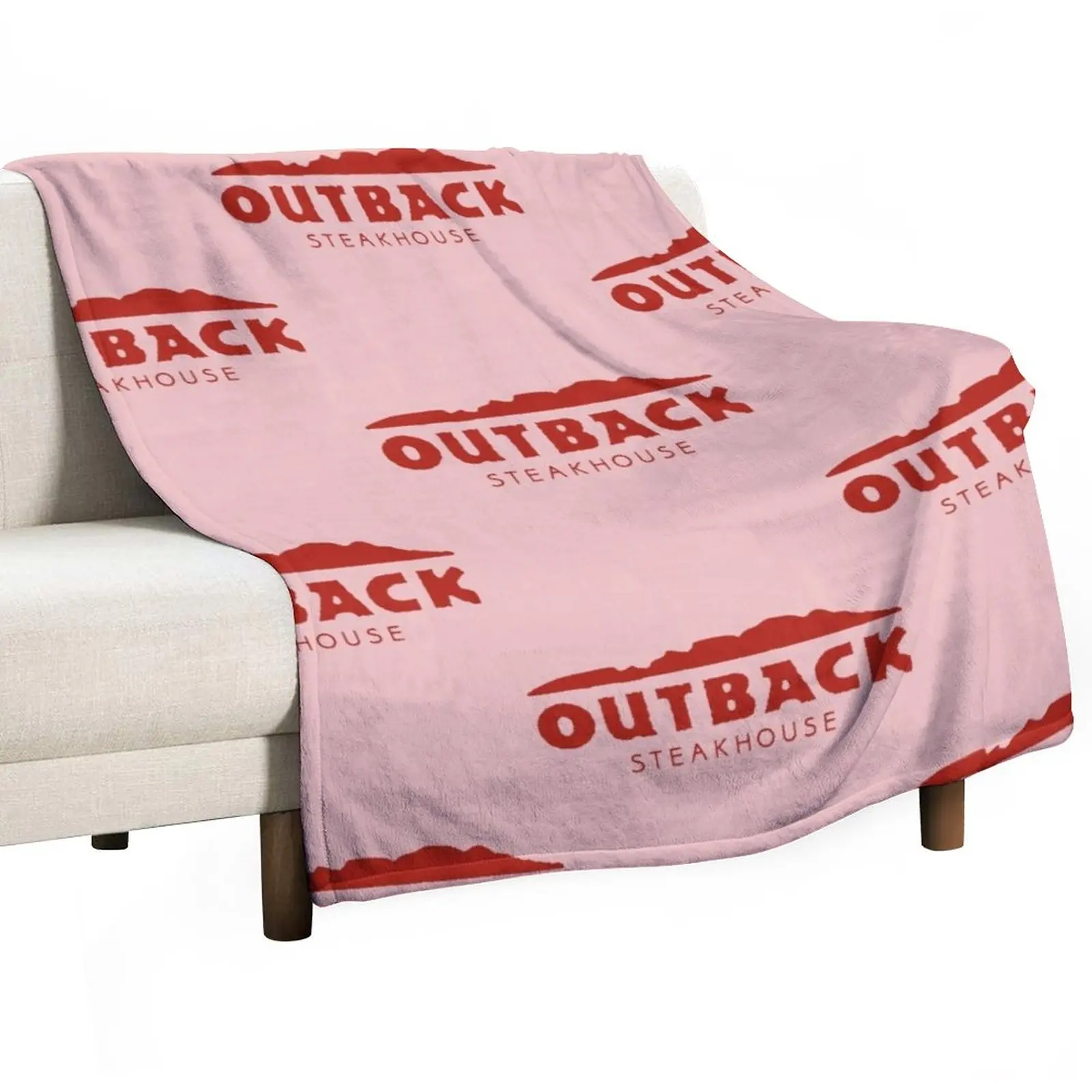 

Outback Steakhouse Resto Throw Blanket Blanket For Sofa Blanket For Baby Thin Blankets manga