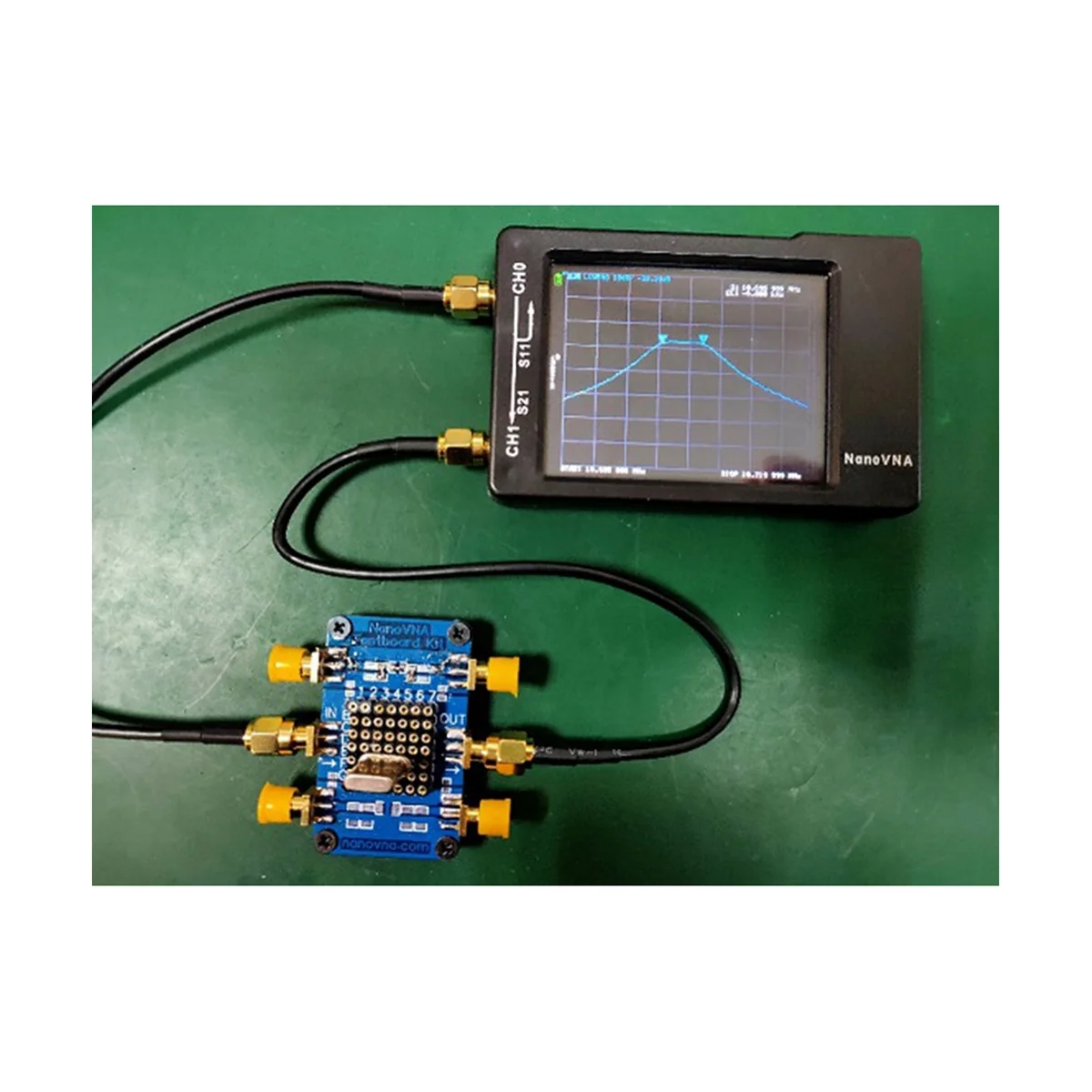 NanoVNA Testboard Kit VNA Test Demo Board Vector Network Analyzer Testing Board 2