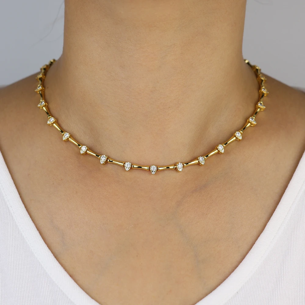 2025 حار بيع أزياء المرأة طقم مجوهرات الذهب اللون...