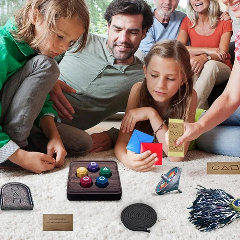 Gonggi Stones Game Korean Traditional Play Game Fun Jack Stone Pebbles Set Hand Eye Coordination Training Toy For Kid Board