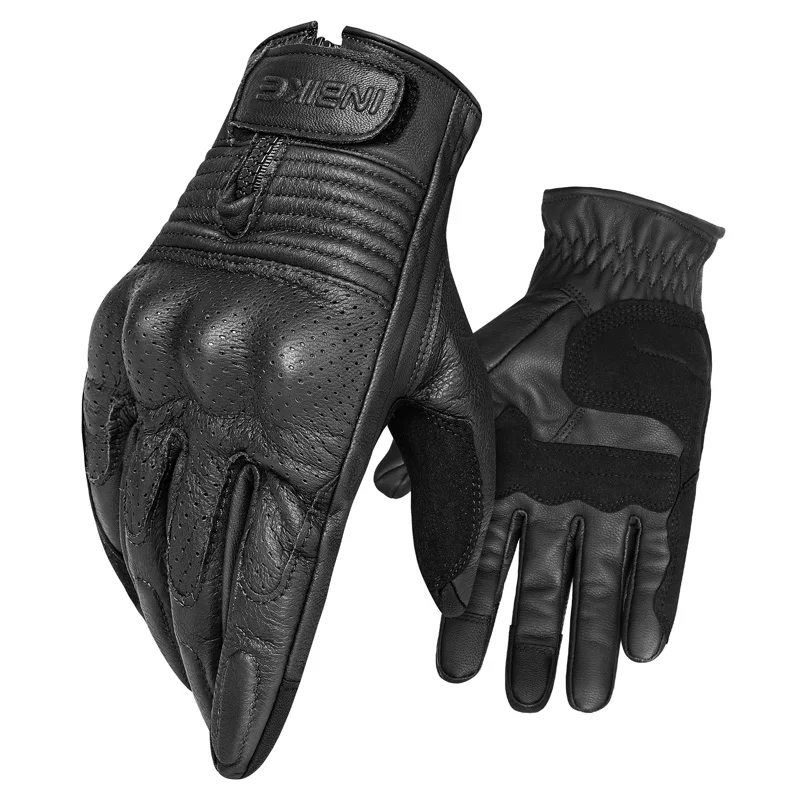 INBIKE Guantes Moto Invierno De Piel De Cabra con Membrana TPU Impermeable  Transpirable Cortaviento para Hombre, Guantes Moto De Caña Larga con El  Forro Térmico Thinsulate(CW863-S) : : Coche y moto