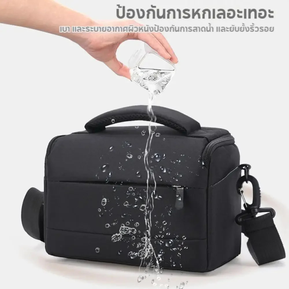 Waterproof Nylon Camera Bag Shoulder Strap for Outdoor DSLR