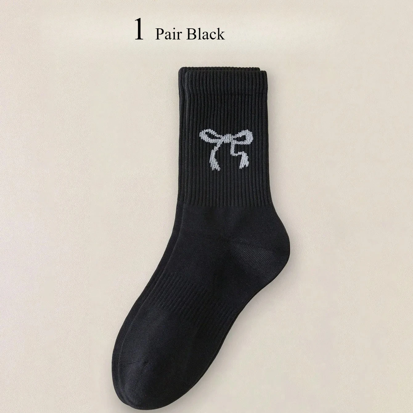 1 Pair Black
