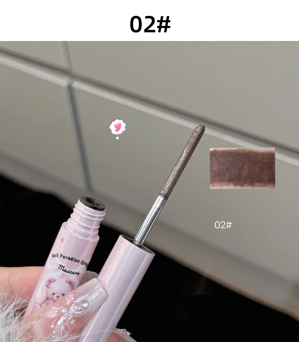 Waterproof Lengthening Mascara For Silky Long Lasting Black Lashes_voghion.com