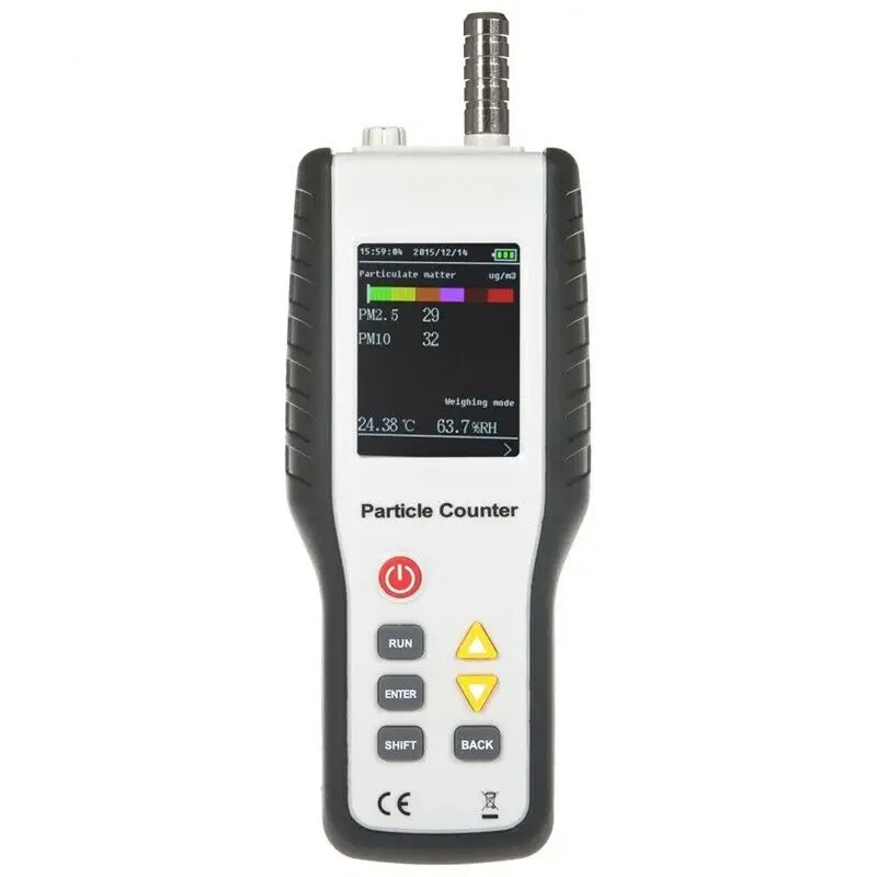 

HT9600 PM2.5 Detector Air Quality Monitor Gas Analyzer Dust Sampling Meter