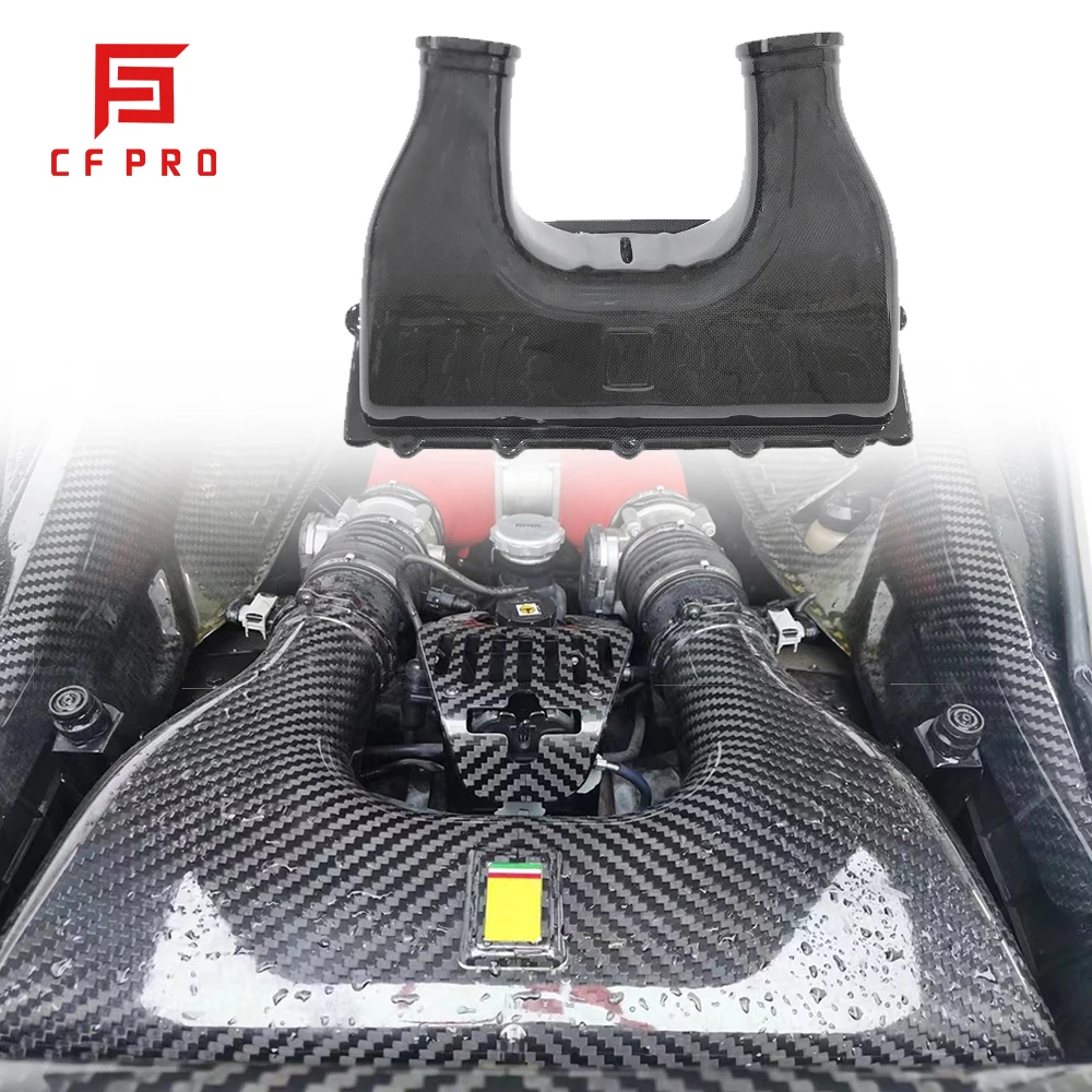 Prese D'Aria A Secco In Fibra Di Carbonio Per Ferrari 458 Prese D'Aria Copertura Per Ferrari 458 Prese D'Aria In Carbonio Forgiato Accessori Per Parti