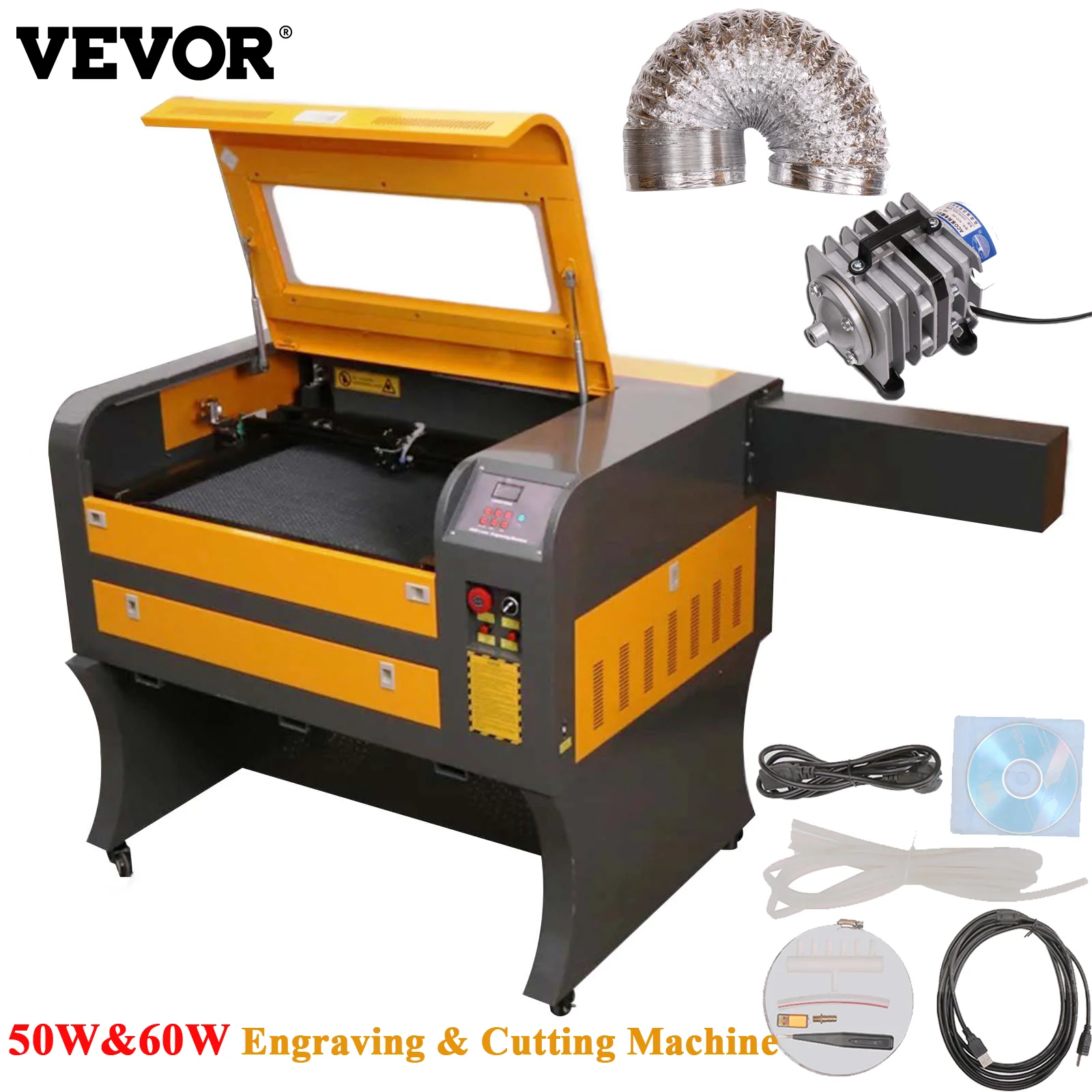 VEVOR50W60WLaserPrinterEngraverCuttingEngravingMachine400