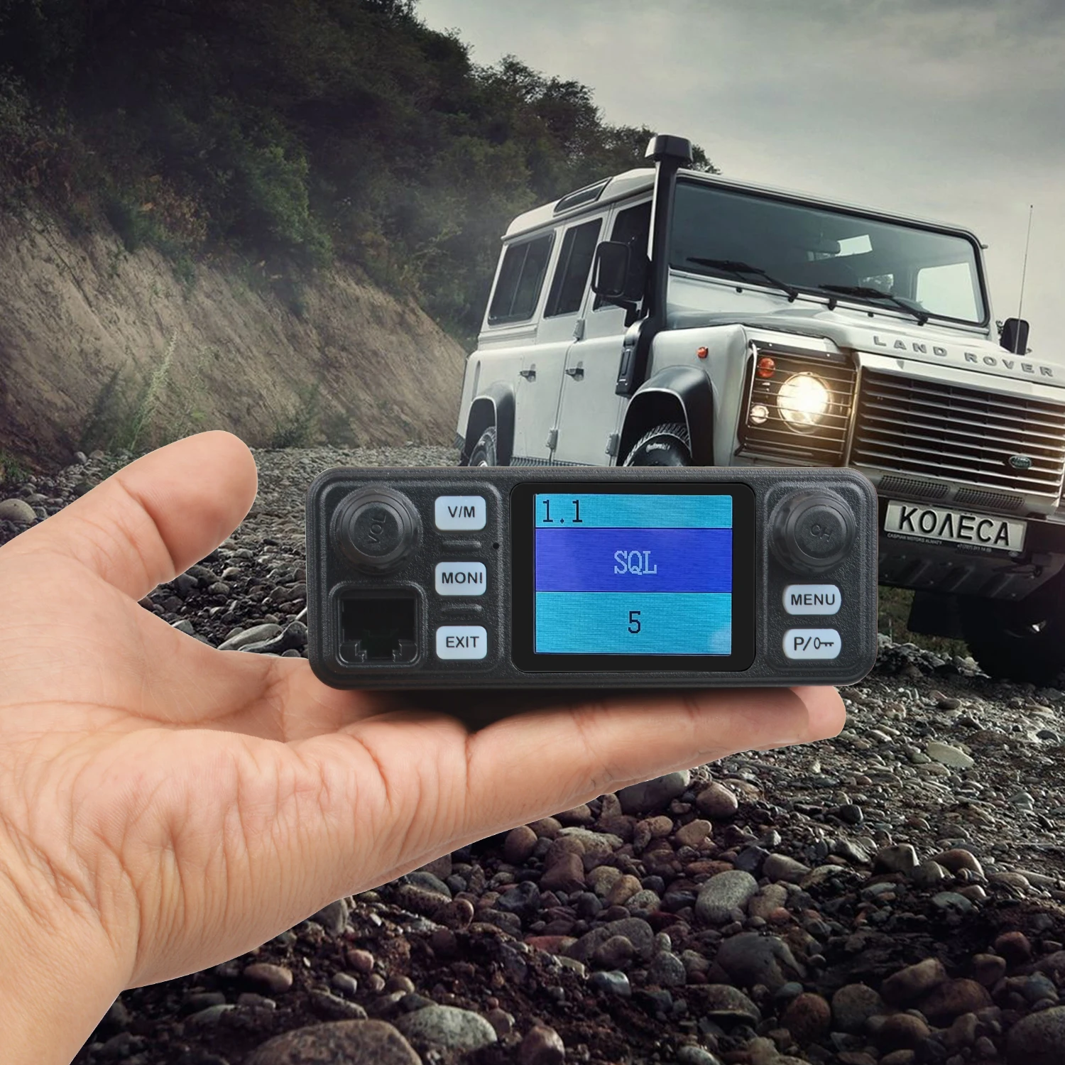 Top! Walkie Talkie IC-980 Pro UHF VHF Dual Band Dual Watch 25W AI Noise Reduction FM Scrambler Vox Mini Mobile Radio 6