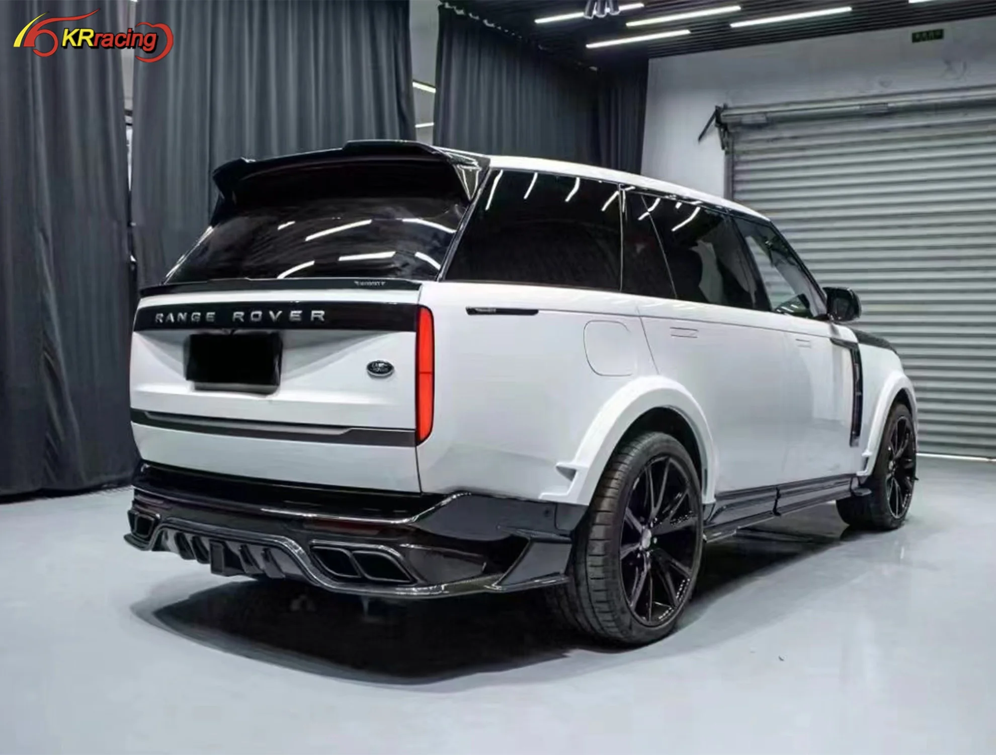 New Arrival MSY Style Dry Carbon Fiber Car Body Kit Auto Accessories With Carbon Hood Car Bumpers Lip for Range Rover 2024