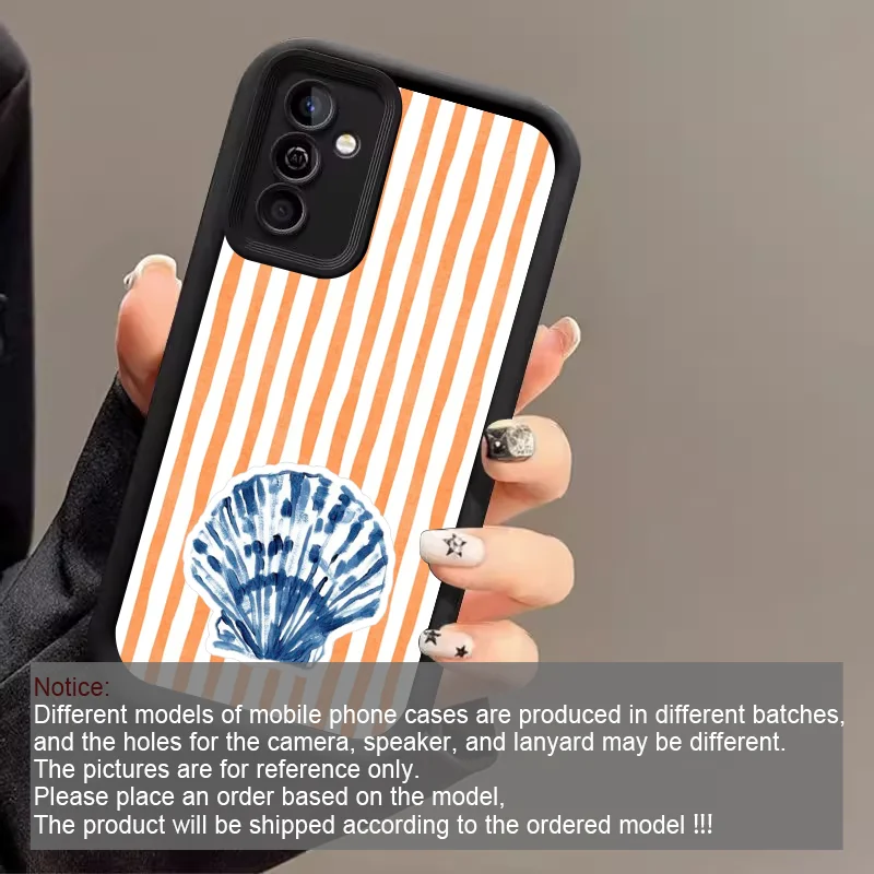 Vibrant Marine Life Cartoon Phone Case - Colorful Sardines and Crabs Design