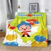 Plim Plim Warm Blanket for Winter Beach Towel Home and Decoration Fluffy Soft Blankets King Size Luxury Bedding Bed Throw Knee & 2