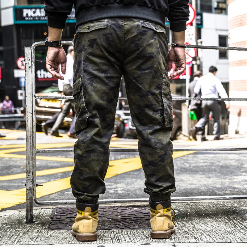 Camouflage Pants Fashion Men's Ankle 