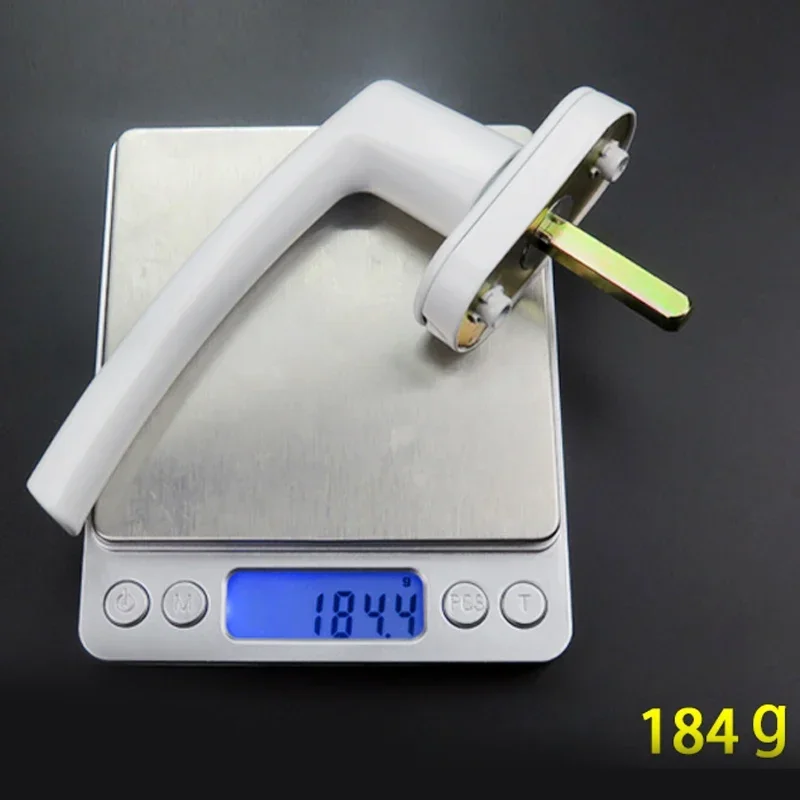 Durable Zinc Alloy White Espagnolette Window Handle UPVC Casement Window Handles Replacement Hardware Door Handles