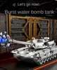 RC Battle Tank Shoot Bullets Remote Control Shooting Tank USB Charge With LED Sound Music Military War Game Electronic Car 3