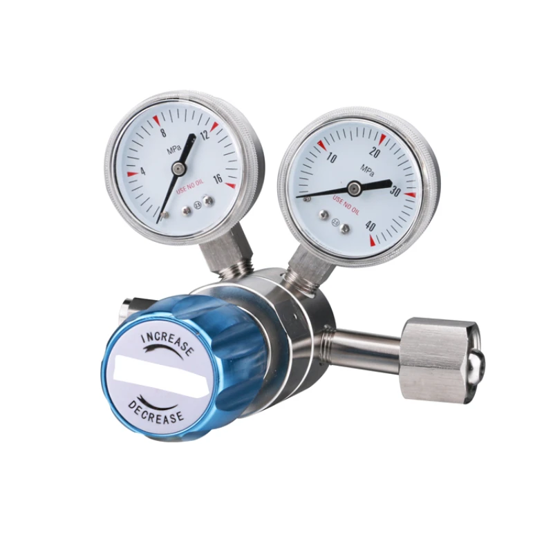 

high pressure purity gas stainless steel oxygen gas regulator fuel regulator