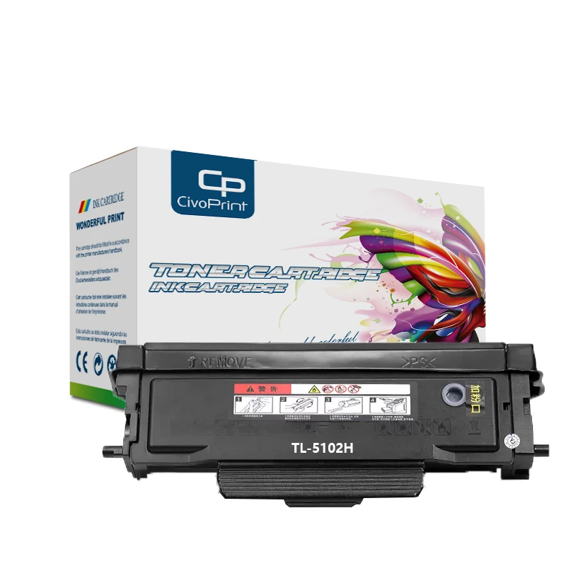 

Civo 1 pcs Compatible for Pantum TL-5102 toner BP5102DN BM5102ADN printer toner cartridge DL-5102 TL-5101H BP5101DN BP5105DN